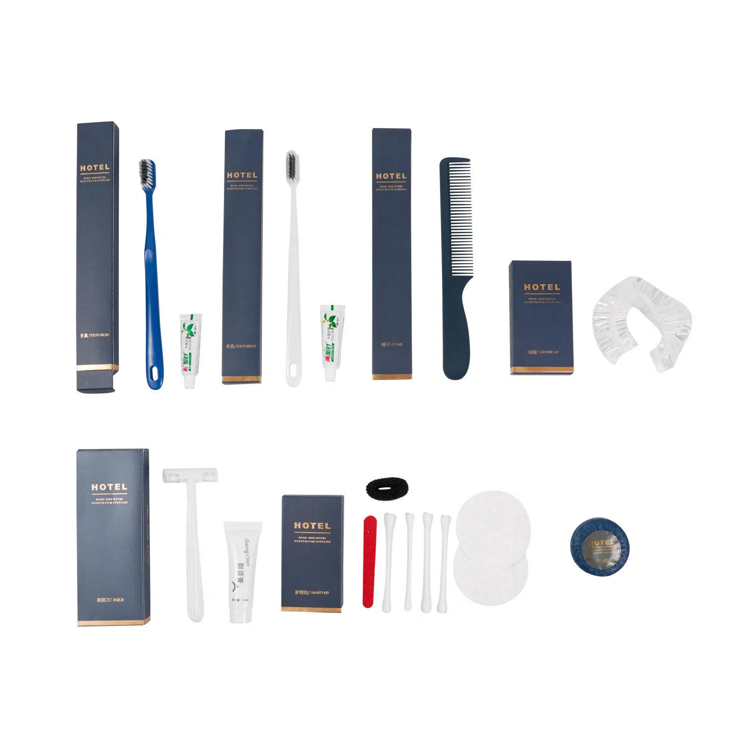 Hotel Amenities Kit Luxury Travel Essentials for 5 Star Resorts and Spas