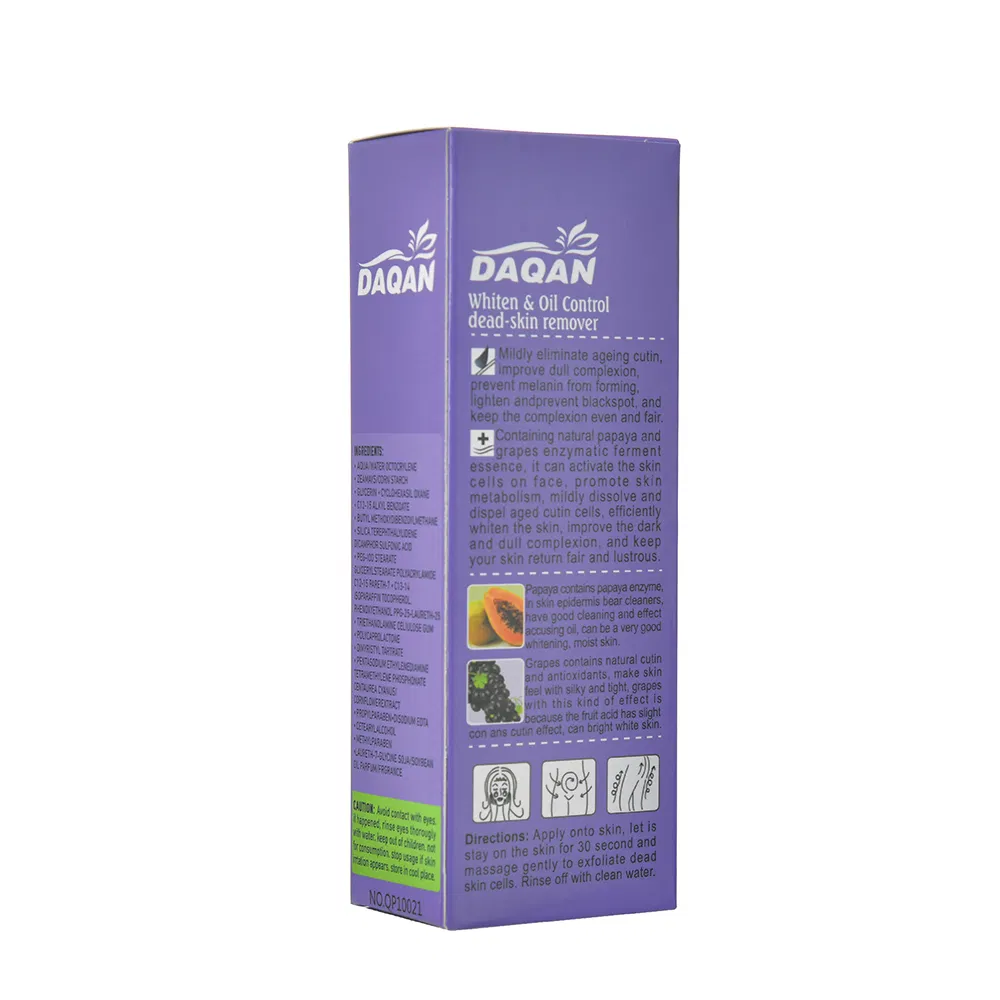 Daqan Hyaluronic Acid &amp; Allantoin 30 Seconds Brightening Facial Exfoliating Scrub