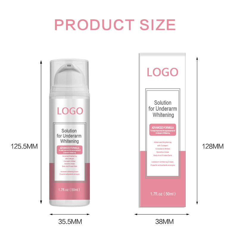 OEM Underarm Body Lotion with Ascorbic Acid Body Lotion for Skin Care, Exfoliation and Whitening Body Lotion