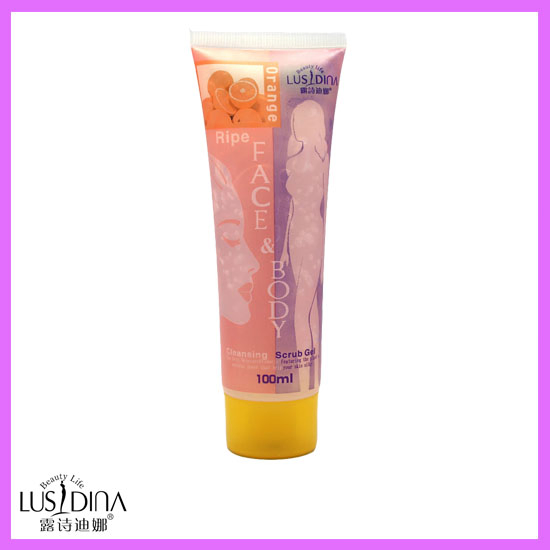 100ml Orange Face and Body Scrub Gel Peeling Gel