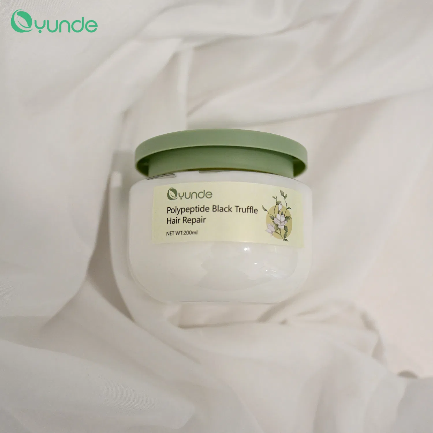 Private Label Polypeptide Black Truffle Smooth Hair Treatment Repair Hair Mask