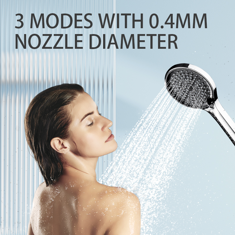 High Quality Plastic 3f8130 Big Shower Face Handheld Shower Bathroom Accessories