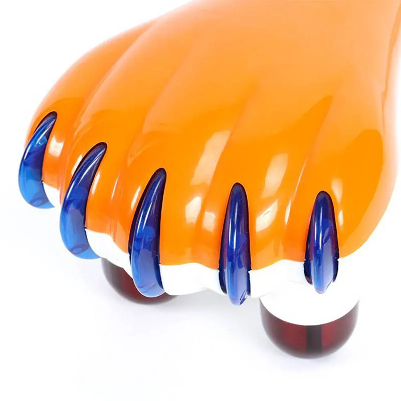 Martillo de masaje portátil eléctrico vibrante de garra de tigre infrarrojo de mano, mini, de velocidad continua para todo el cuerpo