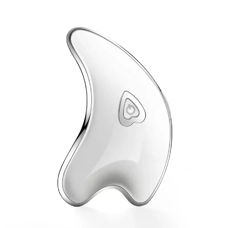 Mini Masajeador Eléctrico Herramienta de Masaje Facial de Acero Inoxidable Terapia de Gua Sha Herramientas Guasha
