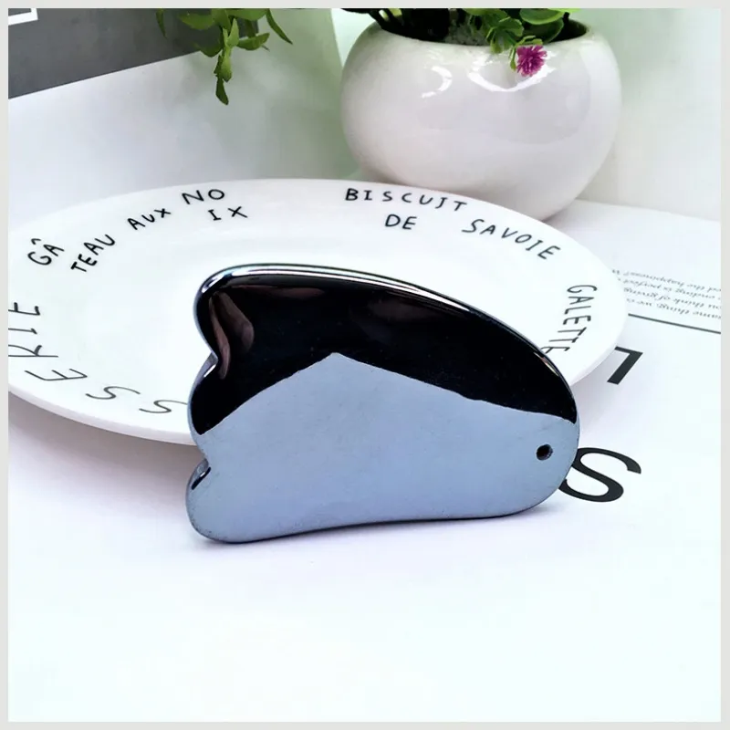 Tabla de Gua Sha de Terahercios Natural para Masaje Facial de Terahercios