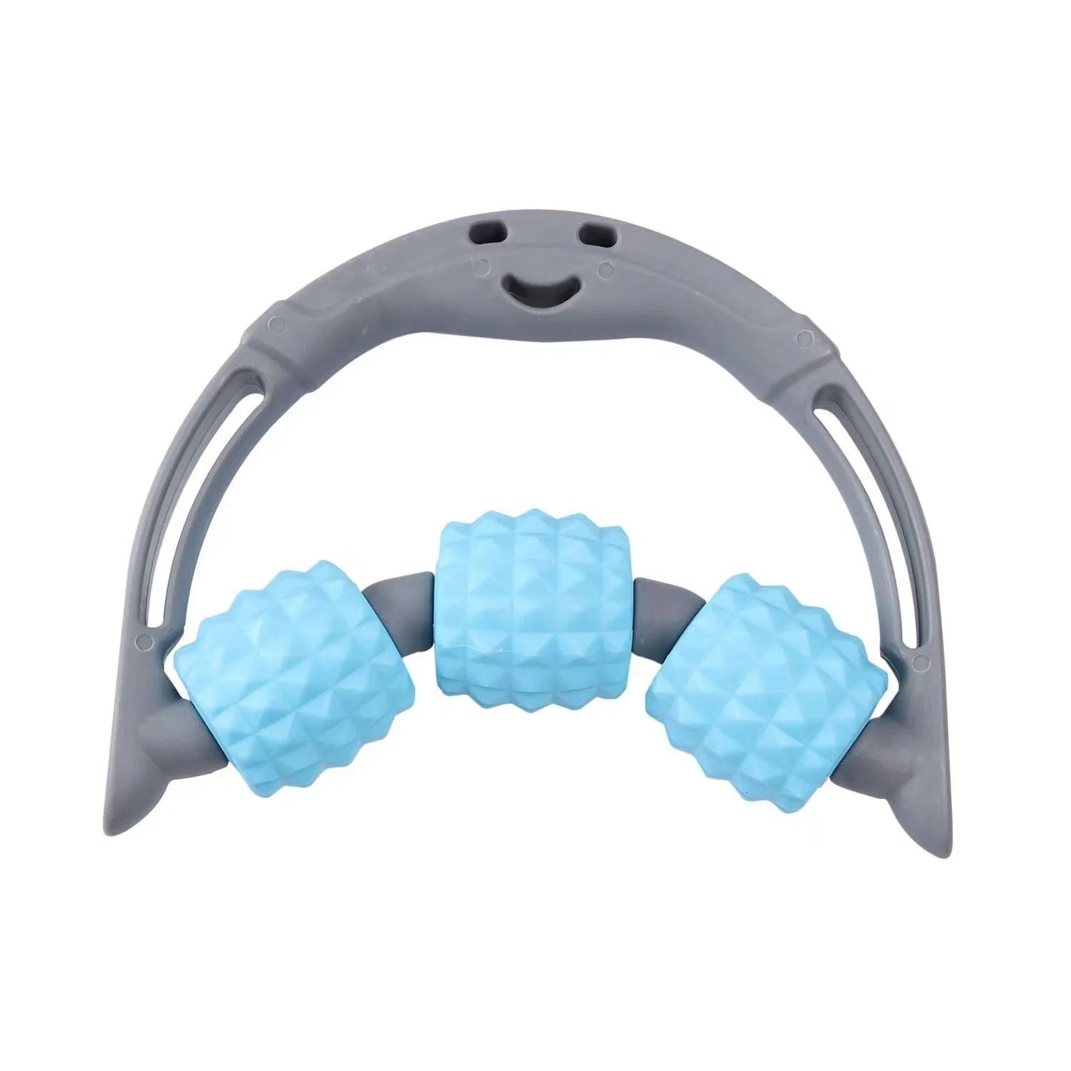 Alivio del Dolor Masajeador de Mano 3-Balls Rodillo de Acupresión Ez30136