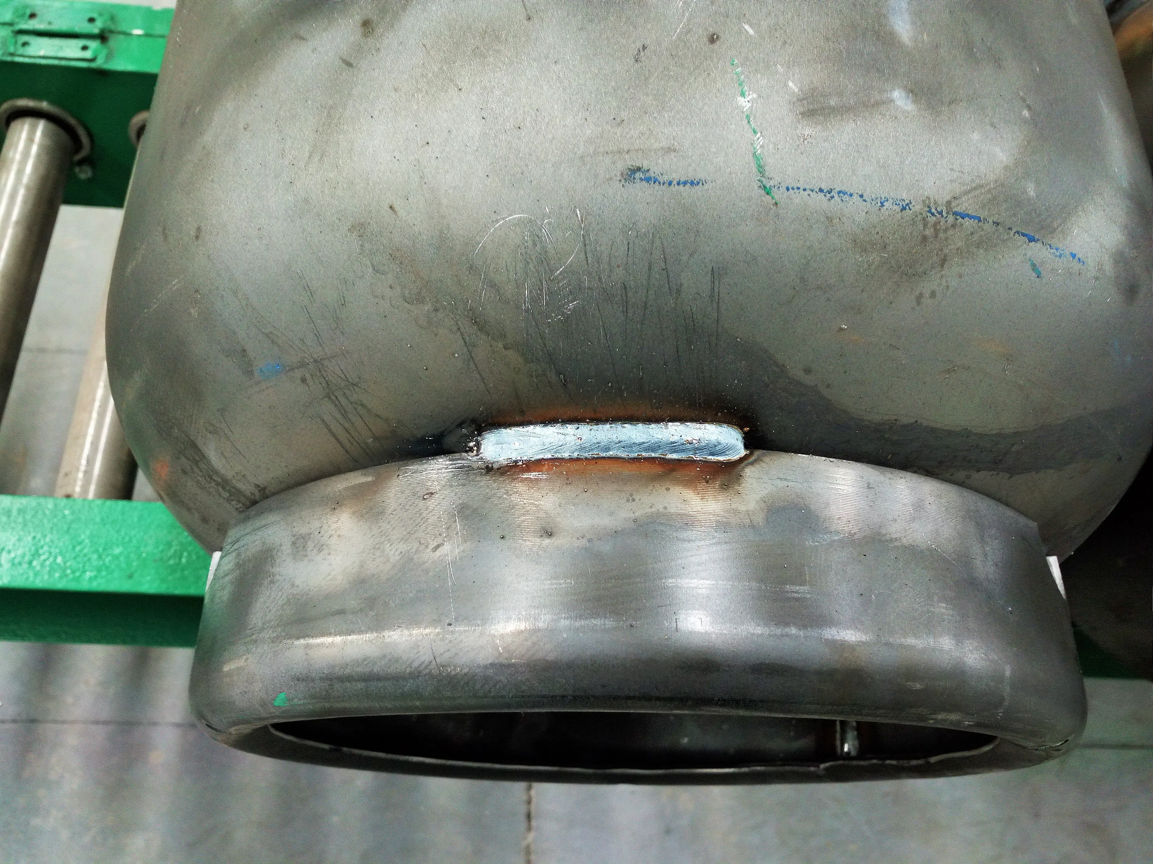 Herramientas de soldadura para anillo de pie de cilindro de gas GLP de varios tamaños