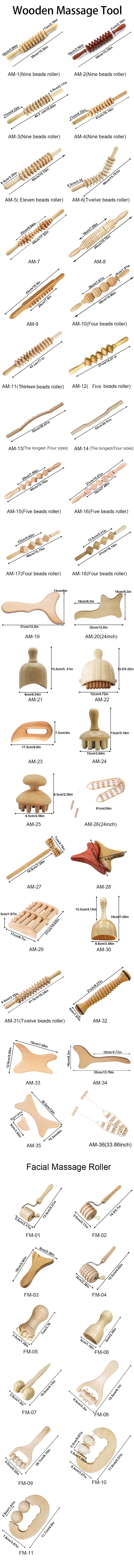 Catálogo de productos relacionados de terapia y masaje