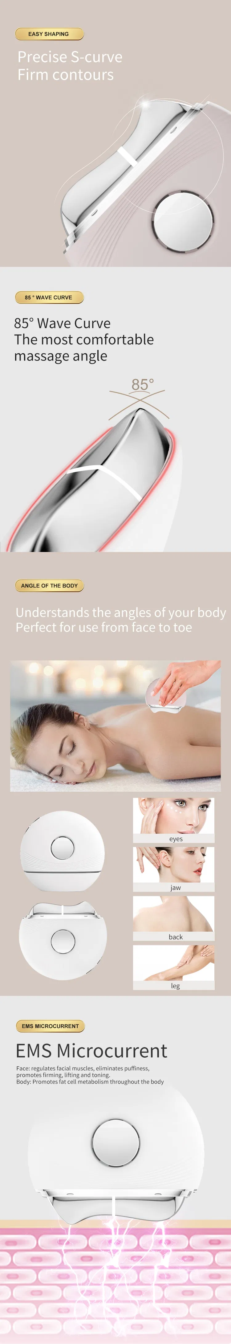 Características del masajeador facial y corporal caliente y frío
