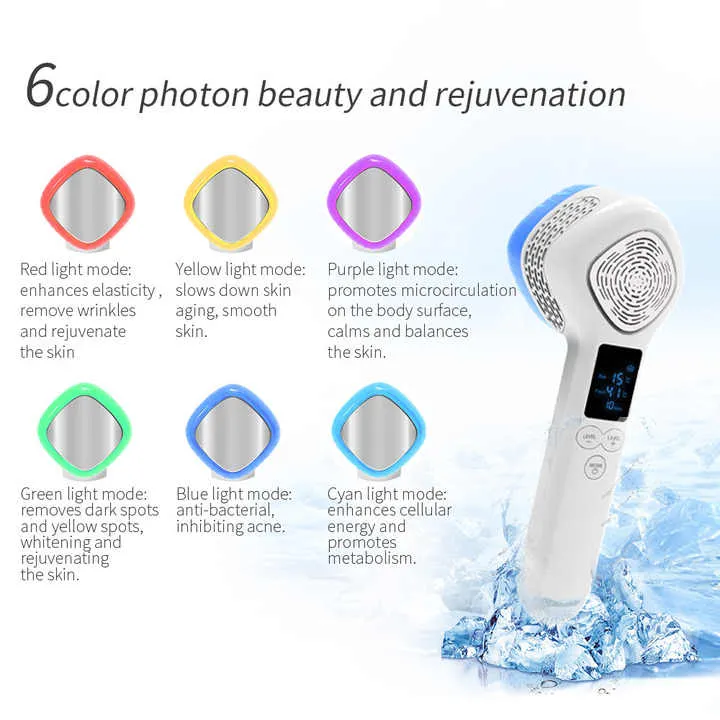 Herramienta de belleza caliente y fría para el cuidado de la piel