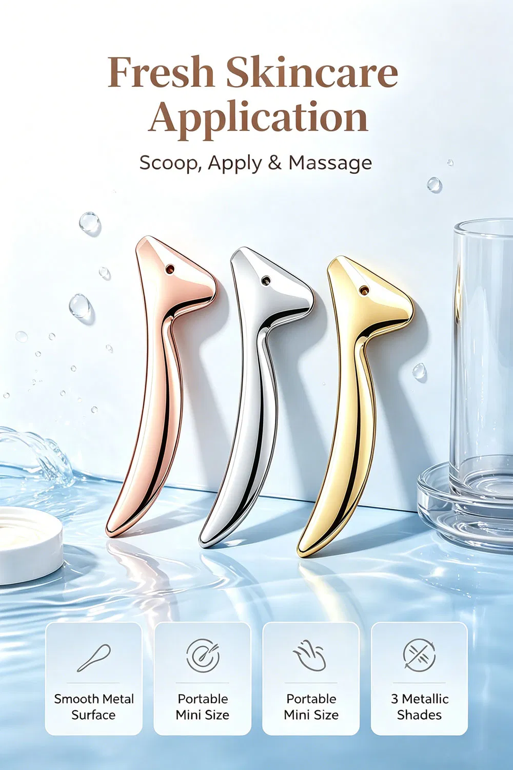 Masaje ocular, cuidado facial