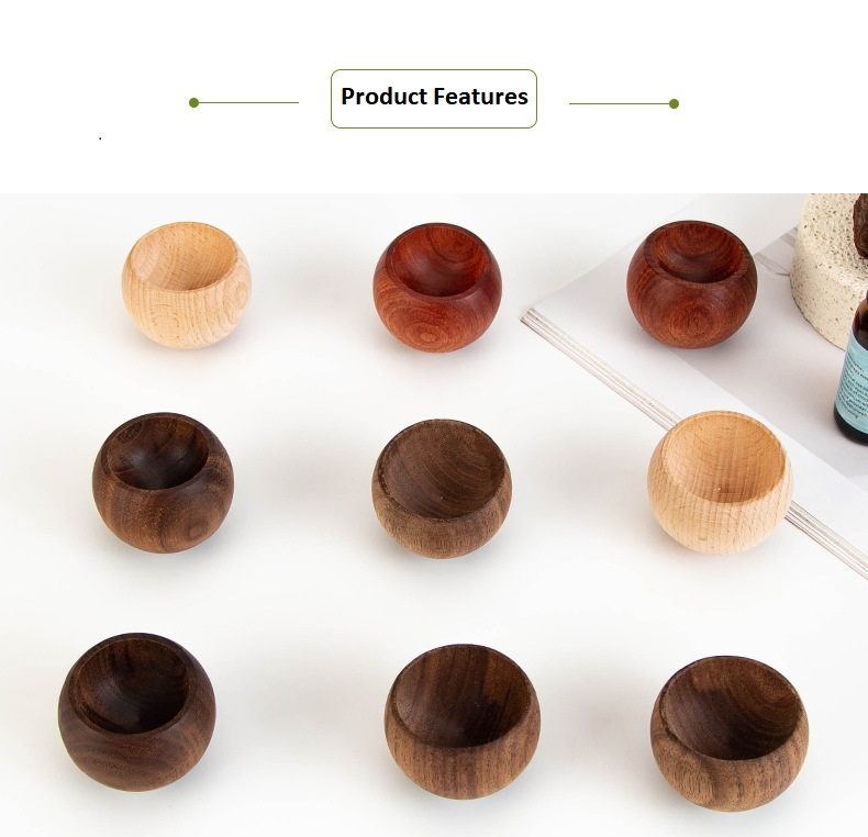 Herramienta de Gua Sha facial de madera maciza natural hecha a mano para acupresión, drenaje de meridianos y cuidado de los ojos