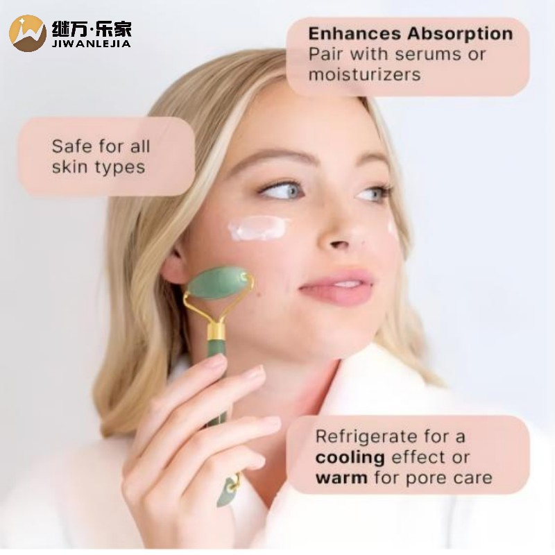 Herramienta de Gua Sha de Jade Personalizada para Masaje Facial y de Ojos