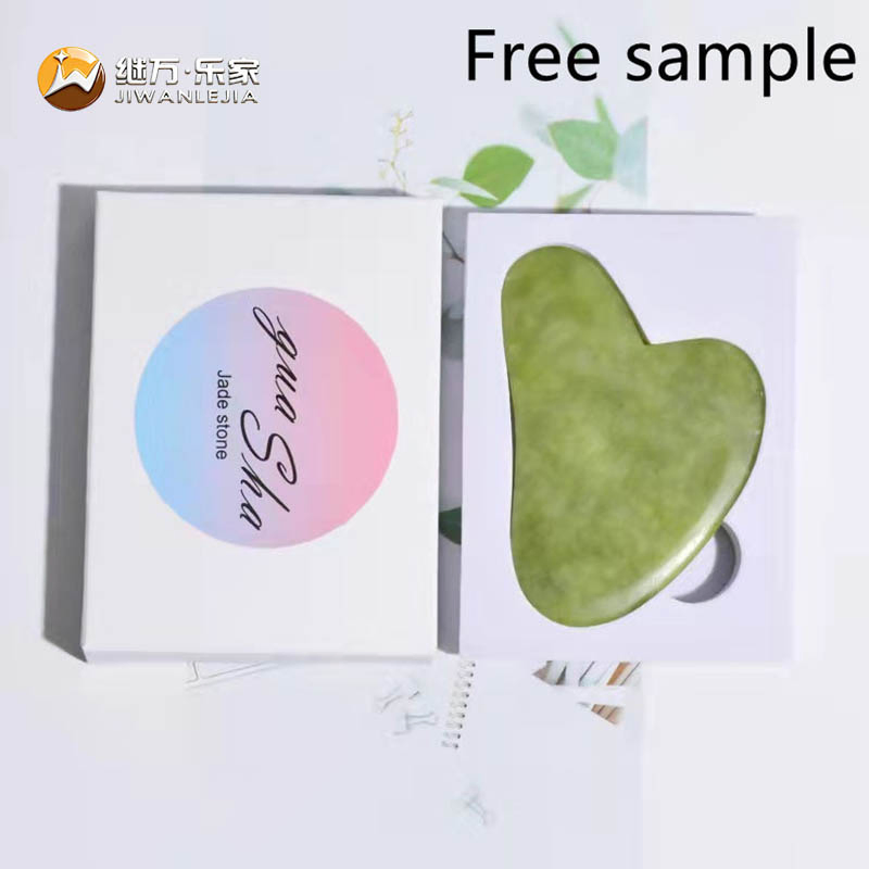 Jiwan Lejia Venta Caliente 1PC Regalo Promocional Personalizado Herramienta de Belleza Mini Rodillo de Jade Colorido para Masaje de Cuerpo Guasha Herramienta de Masaje de Mano Gua Sha