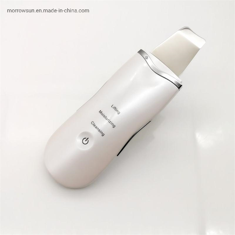 Instrumento de belleza de limpieza facial por vibración ultrasónica inalámbrico, masajeador facial antiarrugas