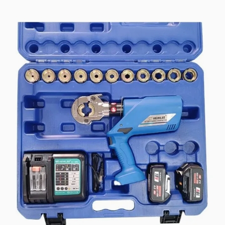 Hewlee Hl-300 Herramienta de Crimpado Hidráulica Portátil de Grado Industrial para Terminales de Cable de Cu Al