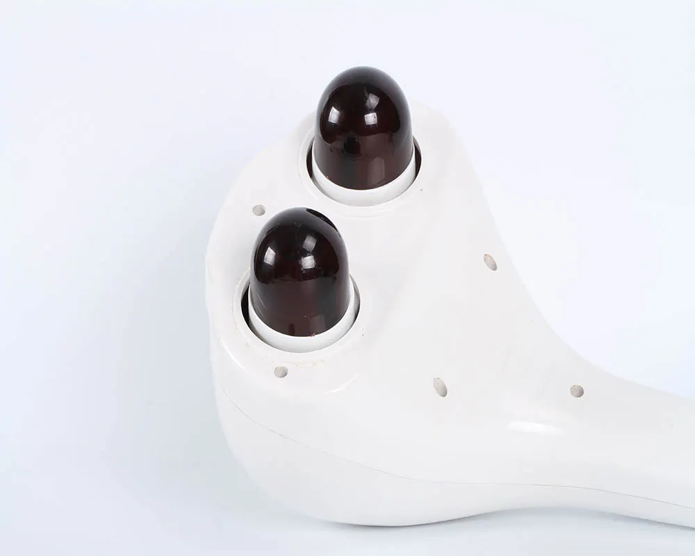 Nuevo Estilo Doble Cabeza Eléctrico Shiatsu Terapia de Calor Infrarrojo para Todo el Cuerpo Martillo de Masaje Fuerte