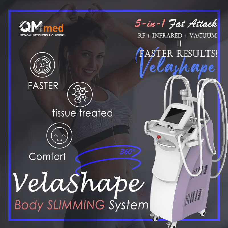 Nueva Aspiradora 360RF Vibración Rodante Cuerpo Drenaje Linfático Multifuncional Máquina de Belleza para Adelgazar Cepillo Limpiador Facial