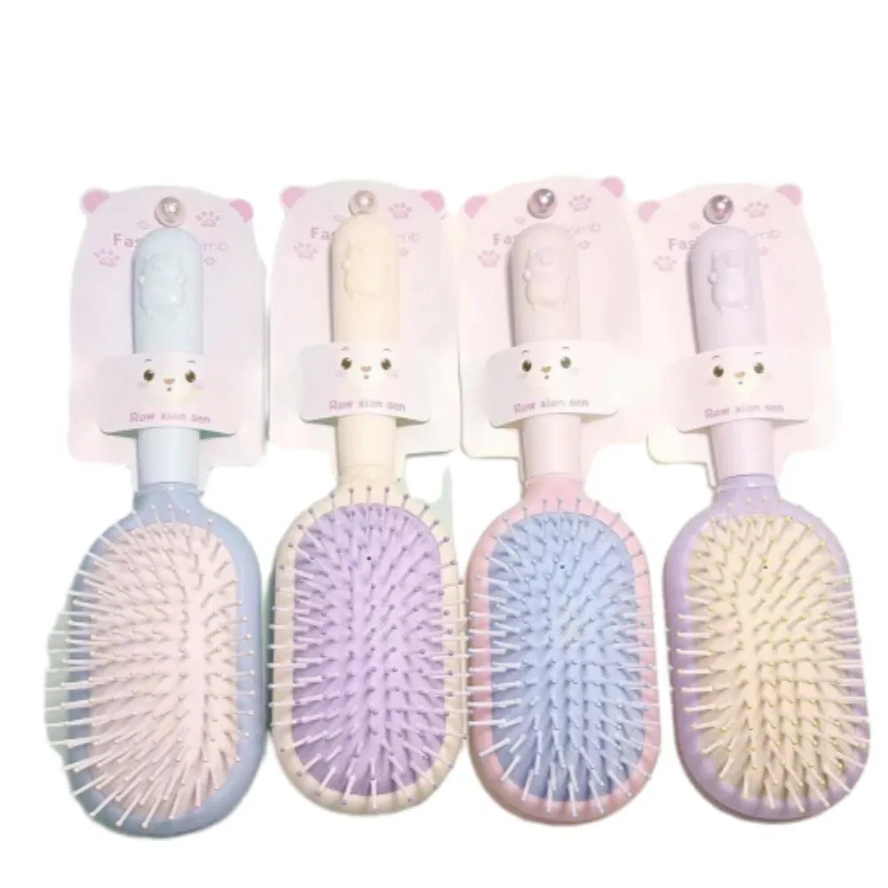 Cepillo de Masaje con Aire para Alivio del Cuero Cabelludo, Herramientas de Estilo para Cabello Rizado de Grado de Salón