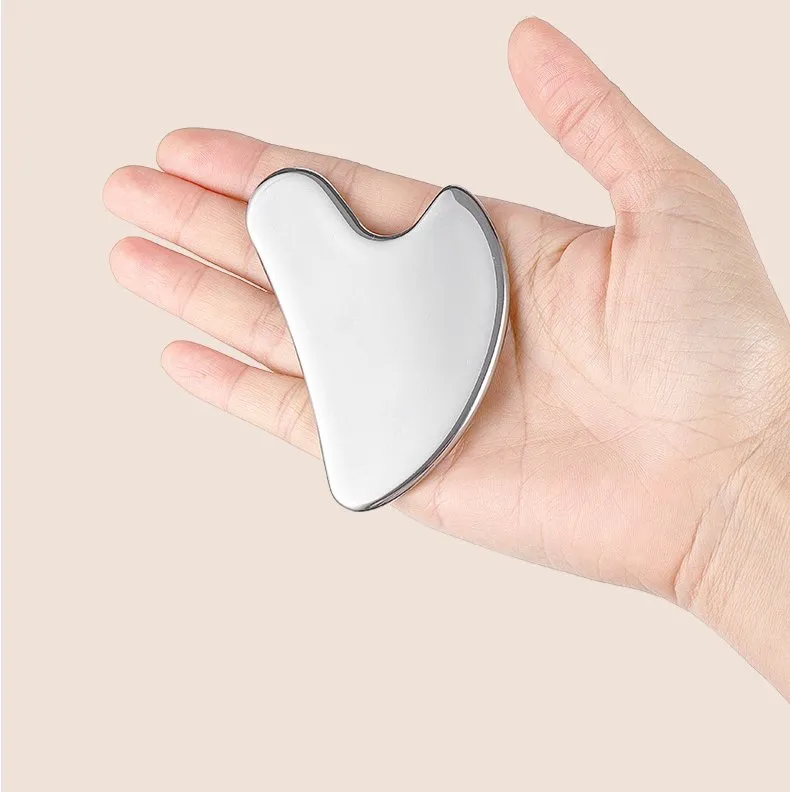 304 Tabla de Gua Sha de Acero Inoxidable - Detalles del Acabado