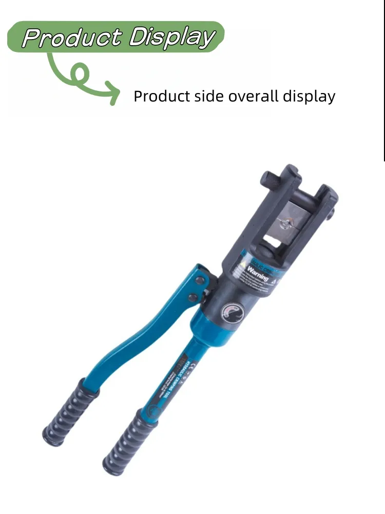 Yqk-300 para Prensa de Terminales de Cable Manual Portátil Alicates Hidráulicos de Crimpado Yqk-300A