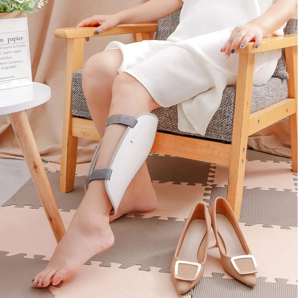 Masajeador de Pantorrillas con Calor, 5 Modos de Calentamiento para Circulación y Alivio del Dolor, Inalámbrico, Masajeador de Pantorrillas y Pies para Atletas, Aliviar la Soreness Relajación Muscular Bl23295