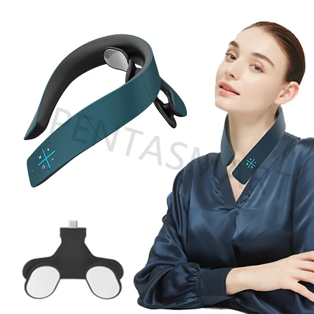 Masajeador de cuello eléctrico por pulsos