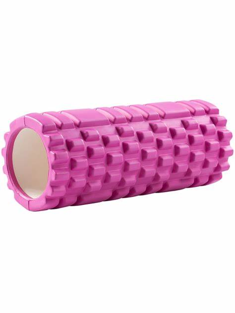 Rodillo de yoga de espuma EVA con herramienta de terapia de acupresión para la columna y los pies