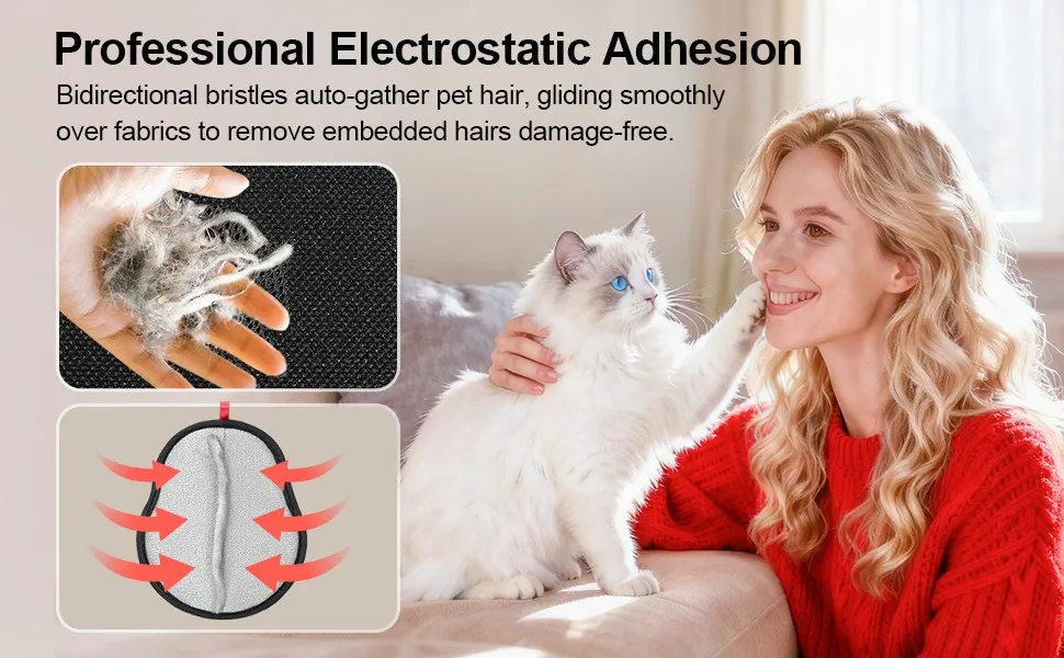 Herramienta de deshedding y limpieza suave para mascotas de todas las razas
