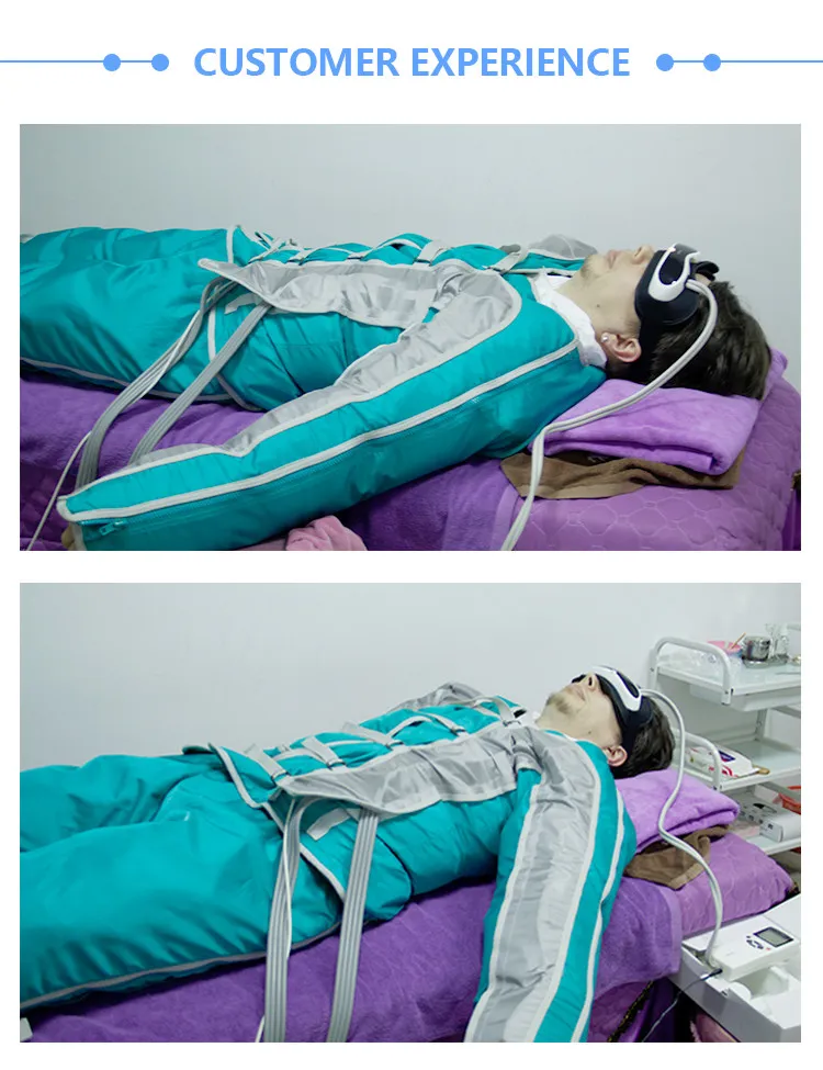 24 Máquina de Presoterapia de Quema de Grasa y Moldeo Corporal con Infrarrojos Lejanos para Pérdida de Peso