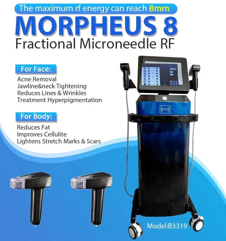 Herramienta Profesional de Rejuvenecimiento de Piel con Tecnología de RF y Microneedle