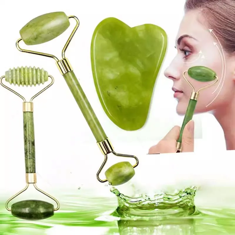 Herramienta de masaje facial lifting de gua sha natural premium para una piel radiante