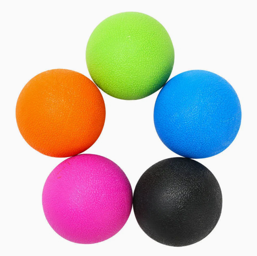 Herramienta de fascia de silicona, bola de masaje de goma
