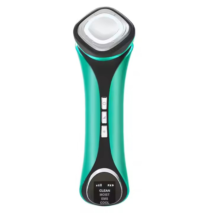 Mejores equipos de belleza para uso en casa, herramientas de masaje con terapia de luz roja para reafirmar el rostro