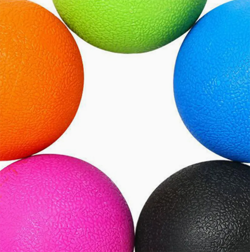 Herramienta de fascia de silicona, bola de masaje de goma