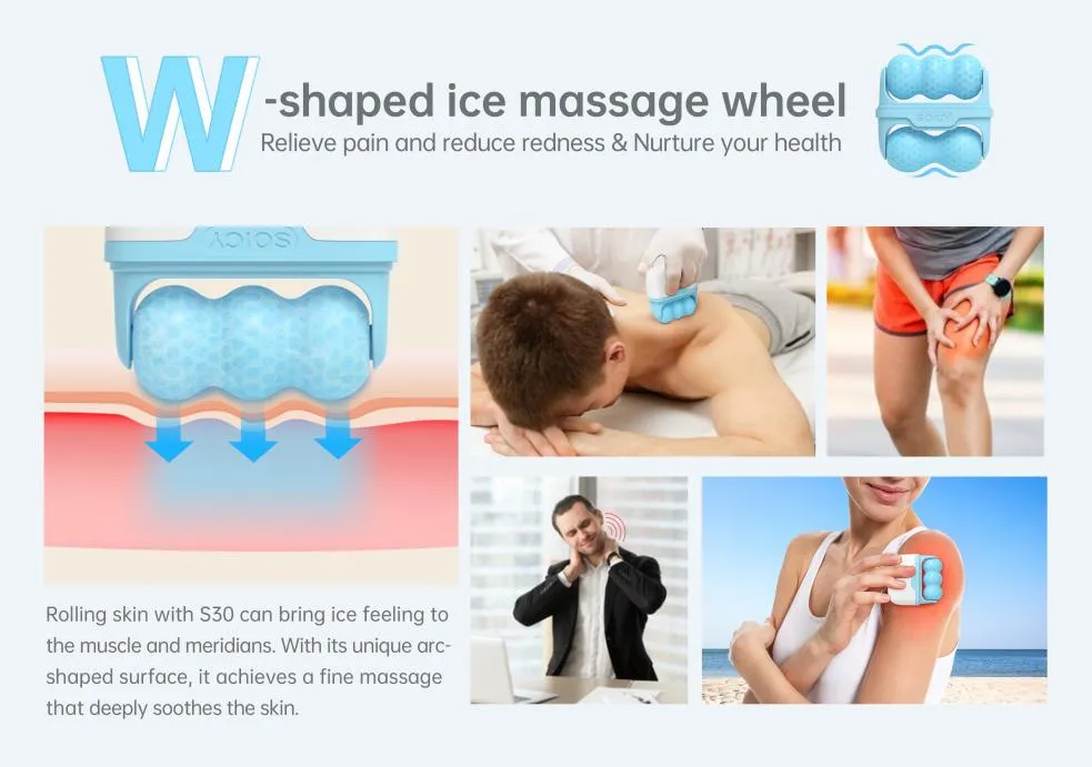 Herramienta de Masaje Facial de Hielo Revitalizante para una Piel Radiante