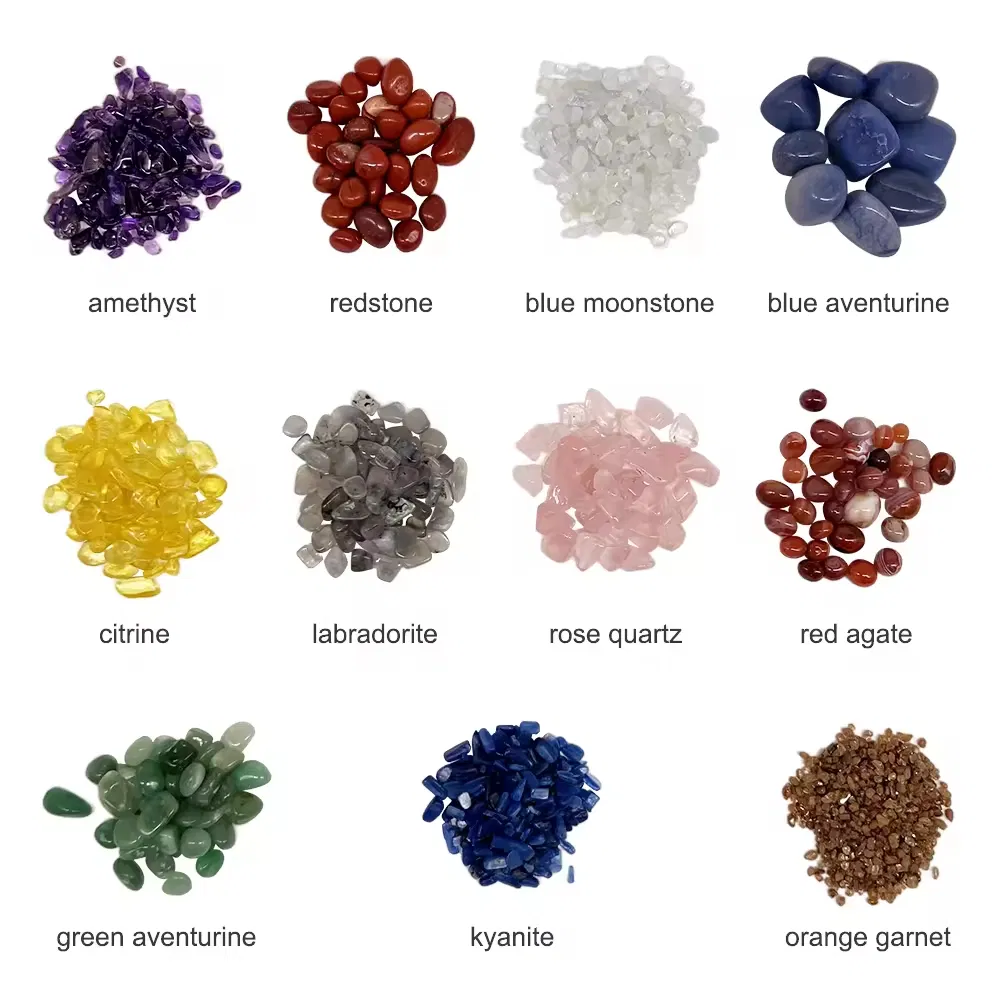 Selección de material de cristal natural