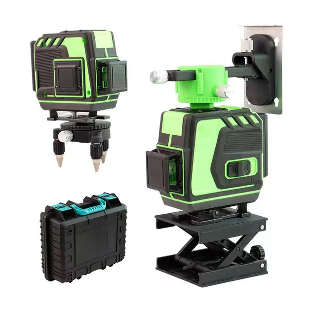 Herramienta de topografía láser con nivel portátil para mediciones precisas