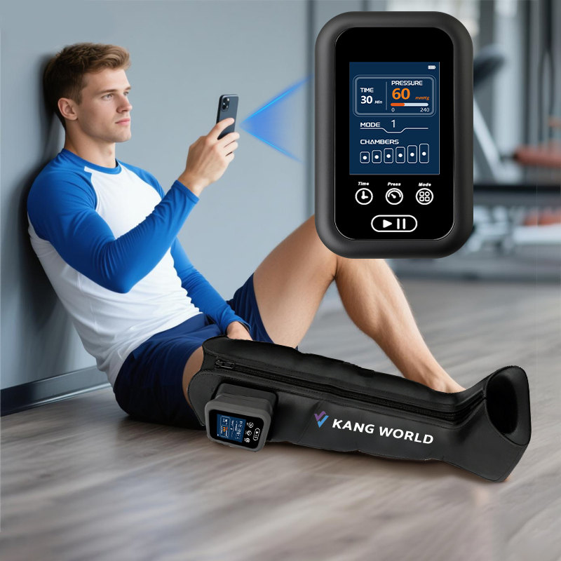 Circulación sanguínea, recuperación muscular deportiva, ciclo inteligente de larga duración, herramienta de refresco para las piernas
