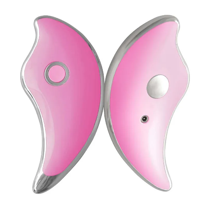 Encantador Almohadilla Facial Portátil Inalámbrica de Cosméticos EMS de Baja Frecuencia para Levantamiento de Piel Masajeador Facial Shiatsu