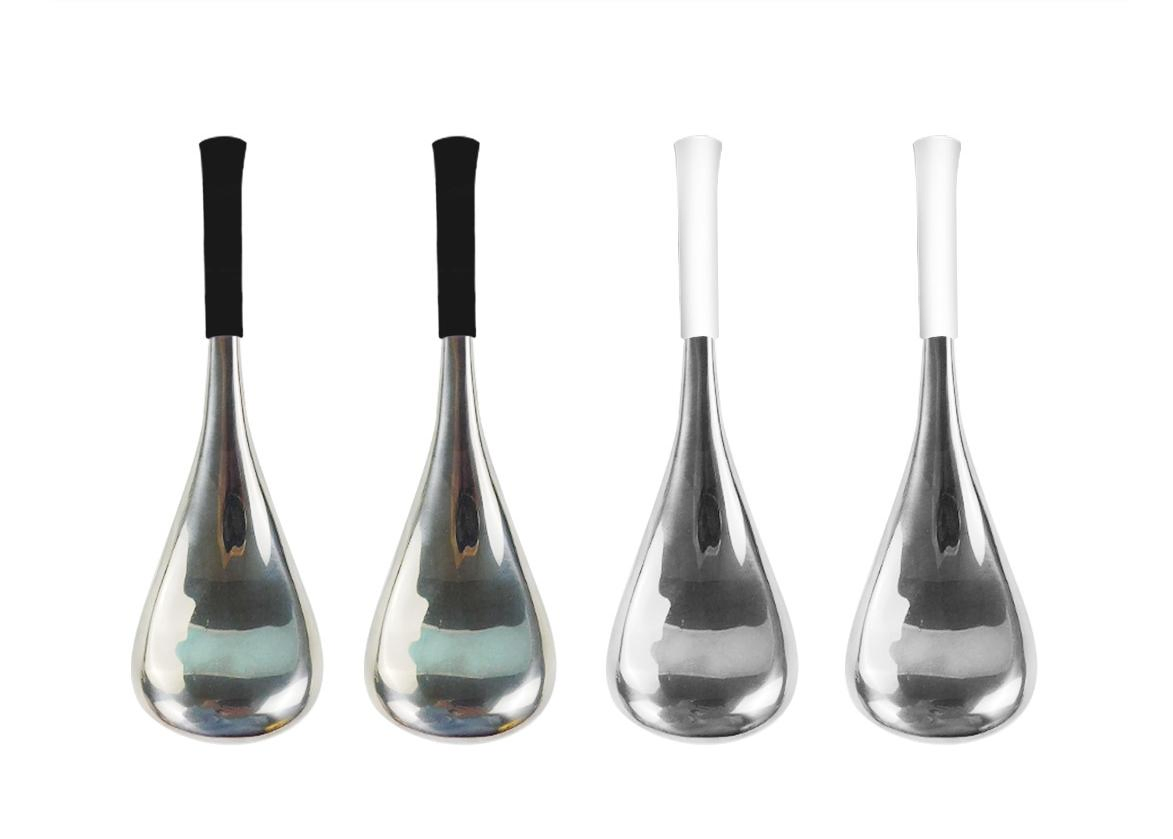 Herramienta de masaje de cuchara de acero inoxidable de doble propósito frío y caliente para el cuidado de la piel