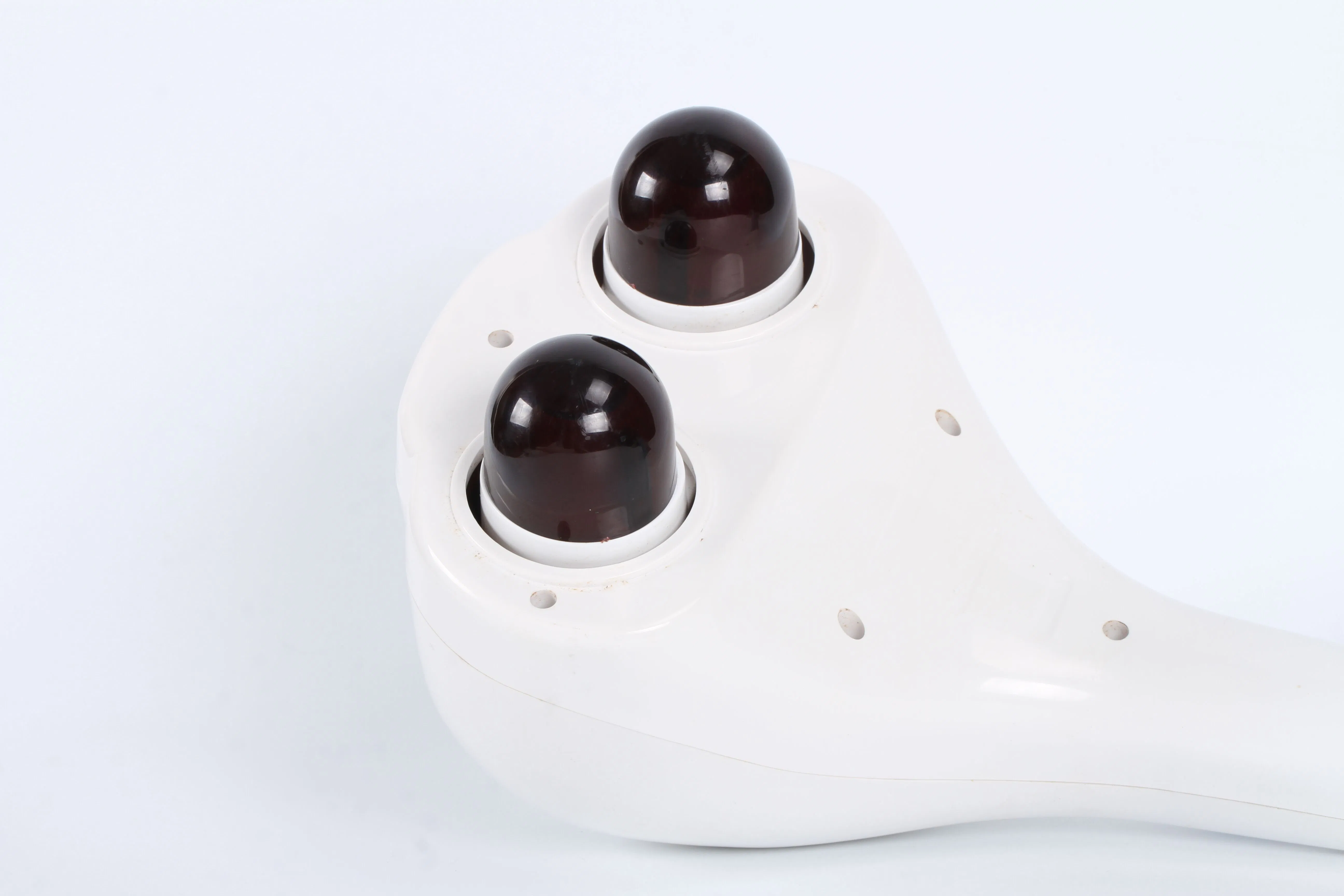 Nuevo Estilo Doble Cabeza Eléctrico Shiatsu Terapia de Calor Infrarrojo para Todo el Cuerpo Martillo de Masaje Fuerte