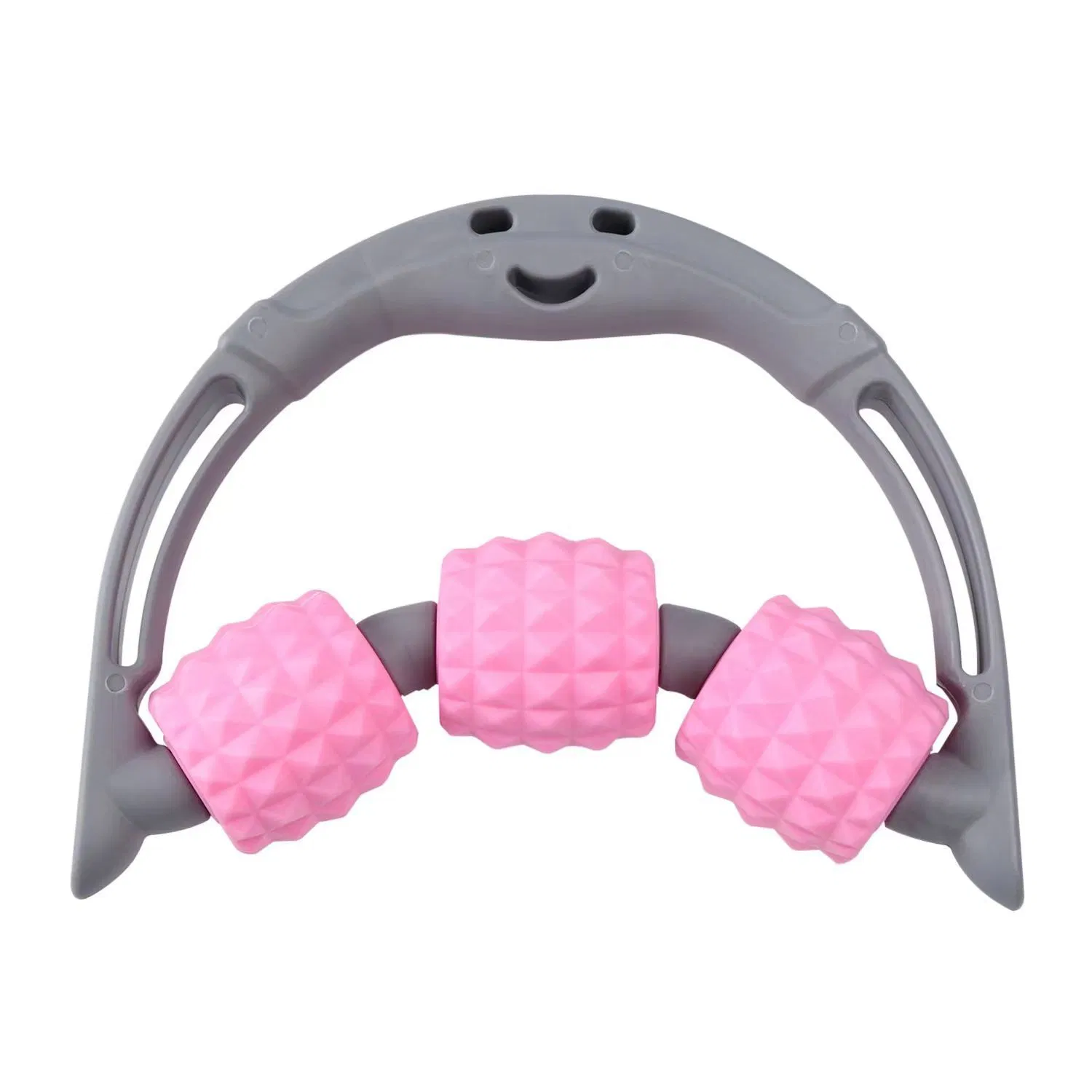 Alivio del Dolor Masajeador de Mano 3-Balls Rodillo de Acupresión Ez30136