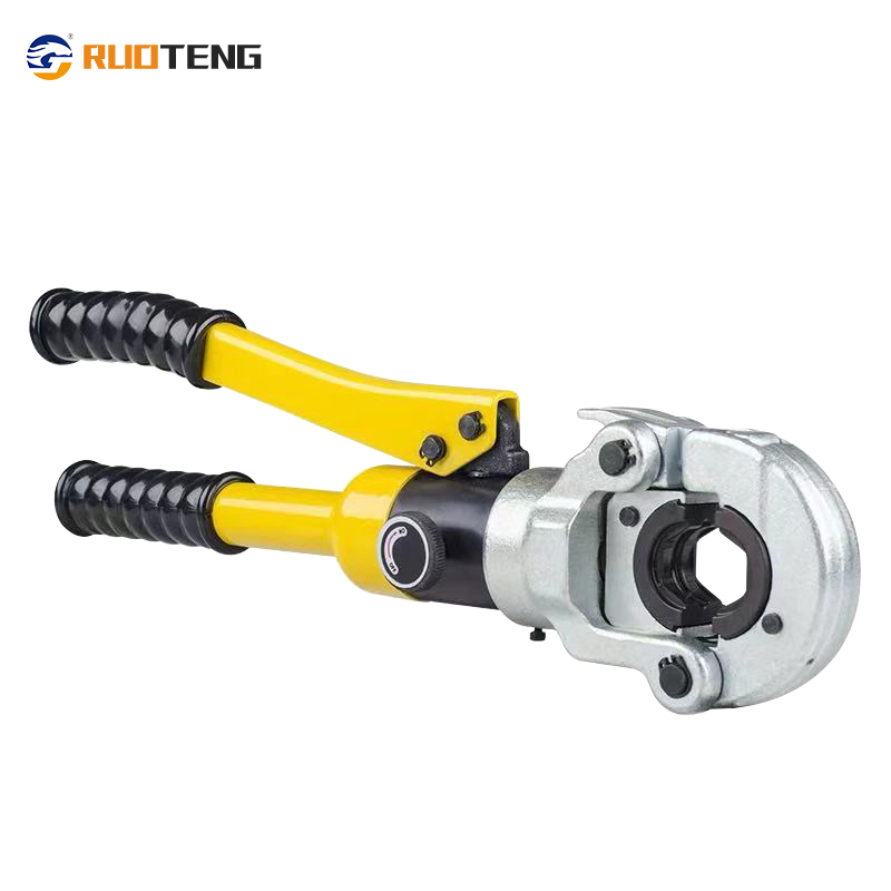 Máquina hidráulica manual portátil de acero inoxidable para crimpado de tubos Pex Pb de plástico y aluminio, herramienta PRO para prensar, herramienta de fontanería