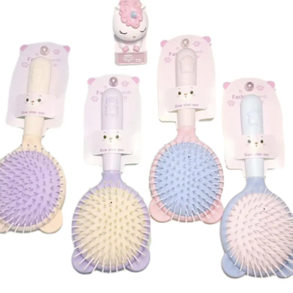 Cepillo de Masaje con Aire para Alivio del Cuero Cabelludo, Herramientas de Estilo para Cabello Rizado de Grado de Salón