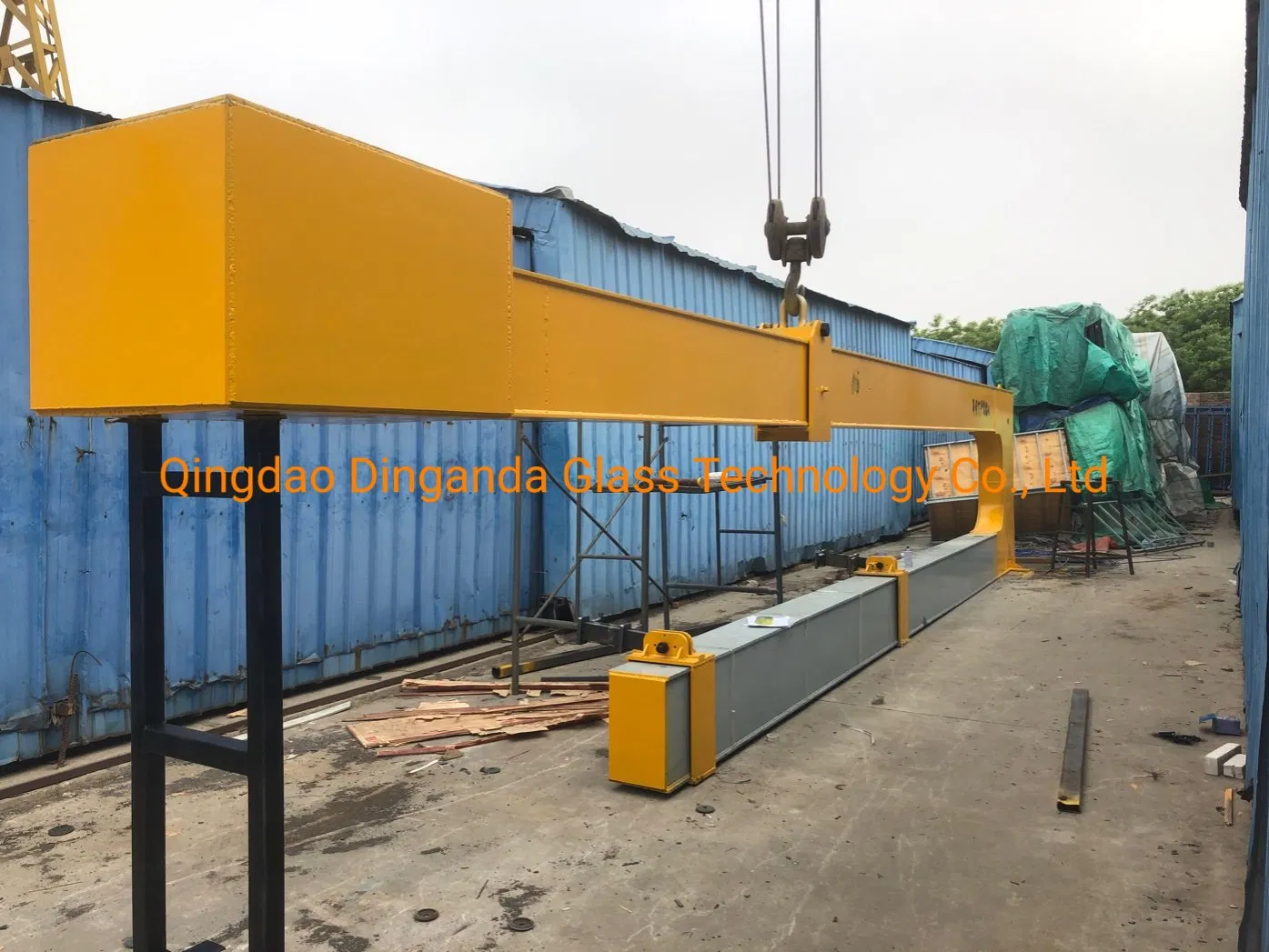 Herramienta de Carga y Descarga de Contenedores de Vidrio para 40 Pies de Capacidad de Contenedor de Vidrio de 3 Tonelada con Certificado CE Hecho en China Adecuado para Importación de Contenedores de Vidrio