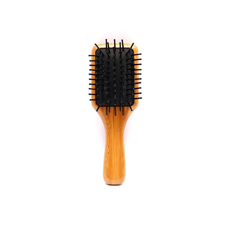 Cepillo de Paddle de Cabeza Cuadrada de Madera Sólida Beautichen al por mayor - Masaje de Acupresión, Alisado