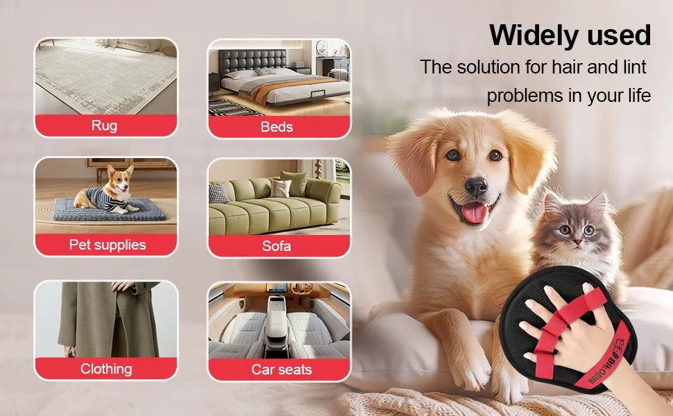 Herramienta de limpieza para masaje de mascotas para un deshedding y acicalamiento efectivos