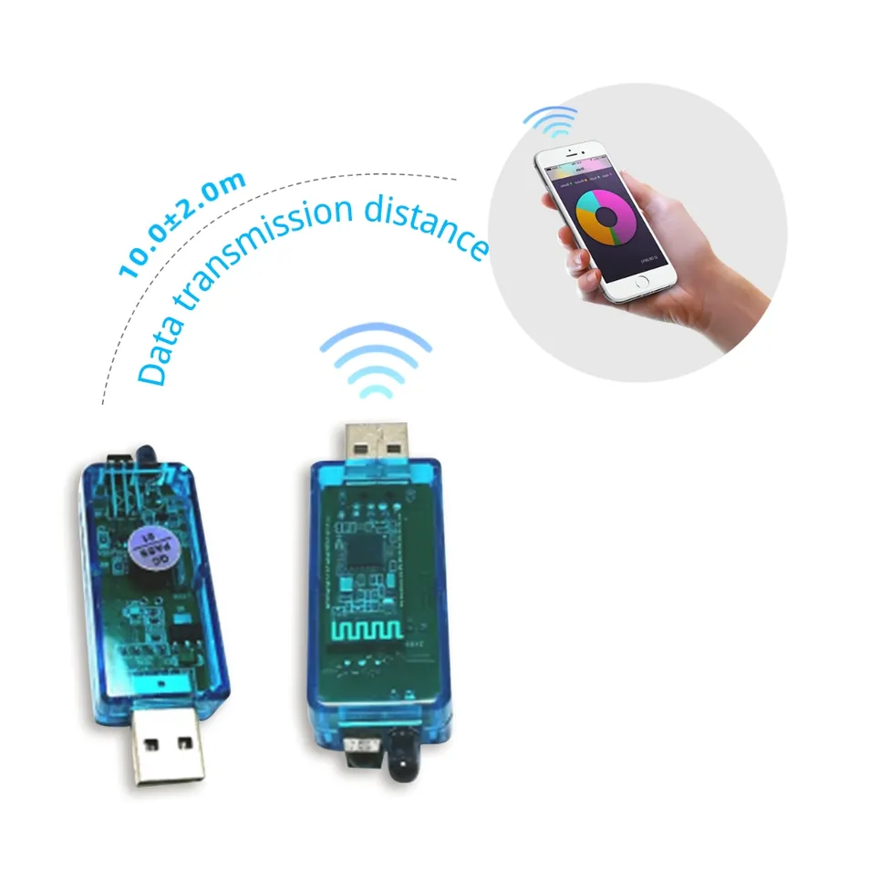 Herramienta de Configuración USB Portátil para Sensor de Estacionamiento con IR