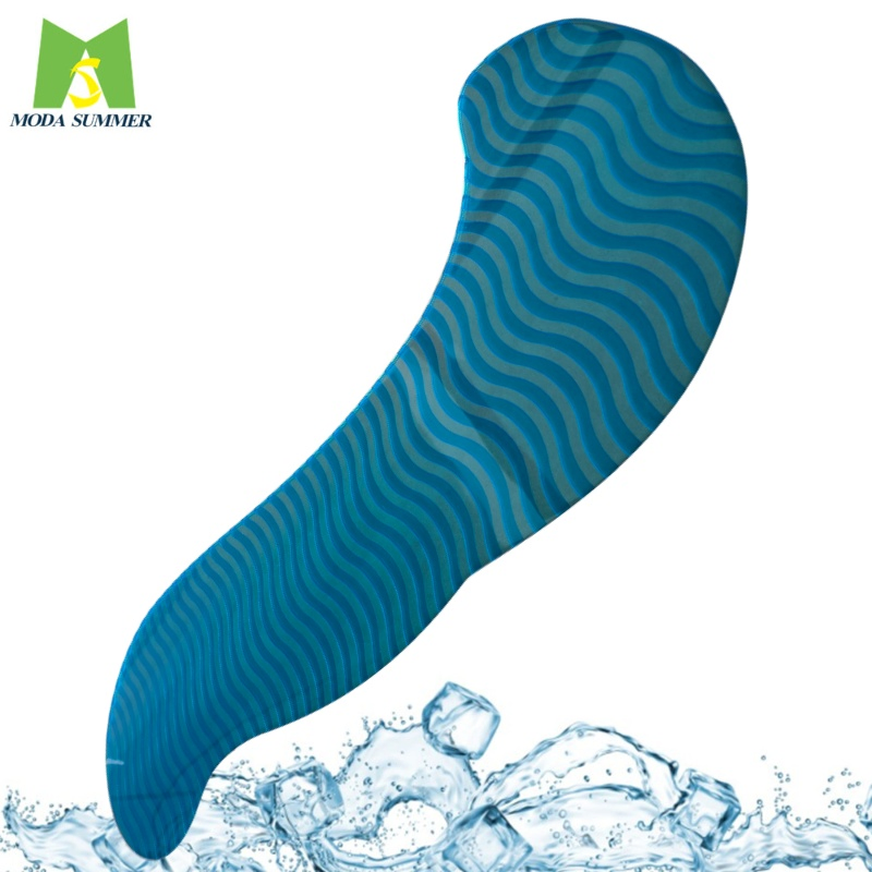 Almohadilla de gel fresca para almohada de cuerpo completo de memoria de lujo moderna, cómoda y transpirable, de poliéster y algodón para mujeres embarazadas